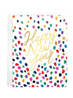 Gina B Designs New Years Card - New Year Colorful