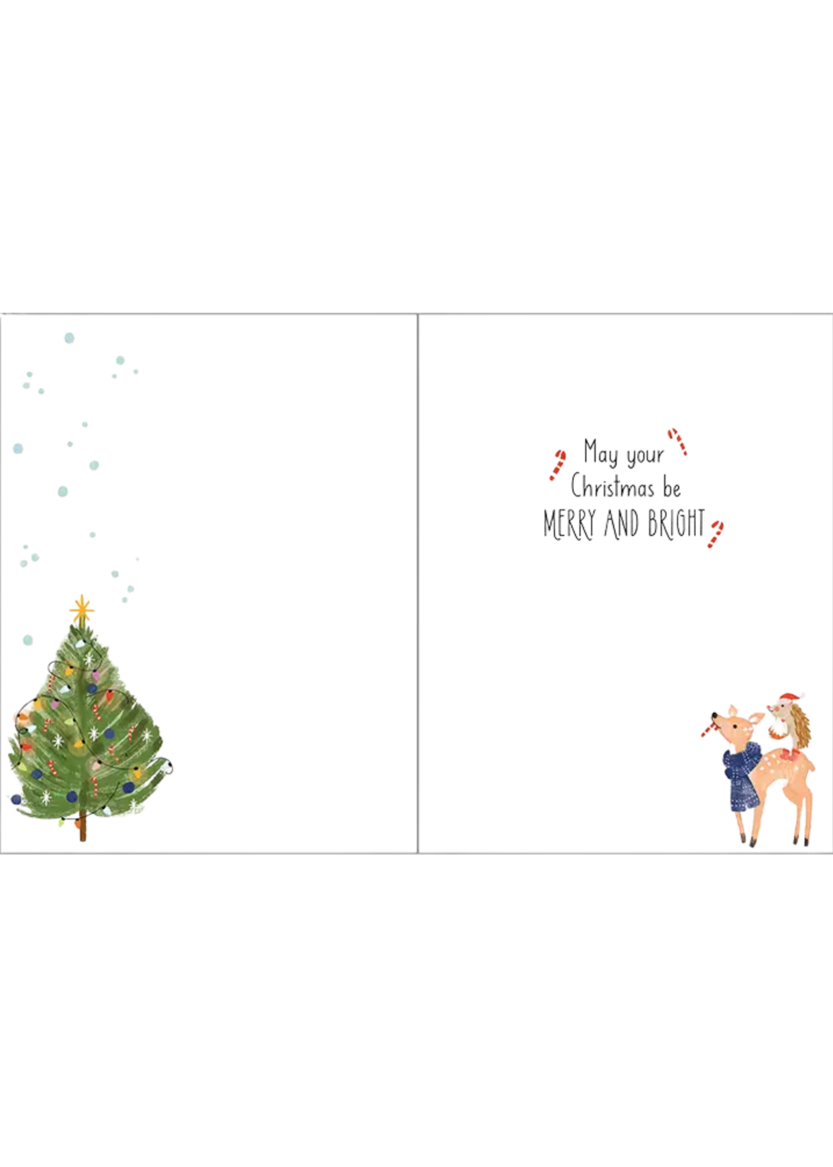 Gina B Designs Holiday Card - Critter Christmas Tree