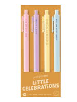Talking Out of Turn Little Celebrations Pen Set (Set Of 4)