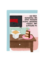 Paper Bunny Press Birthday Card - Avoiding People