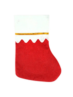 Kipp Brothers Mini Felt Christmas Stocking with Gold Band