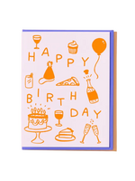 And Here We Are Birthday Card - Birthday Icons