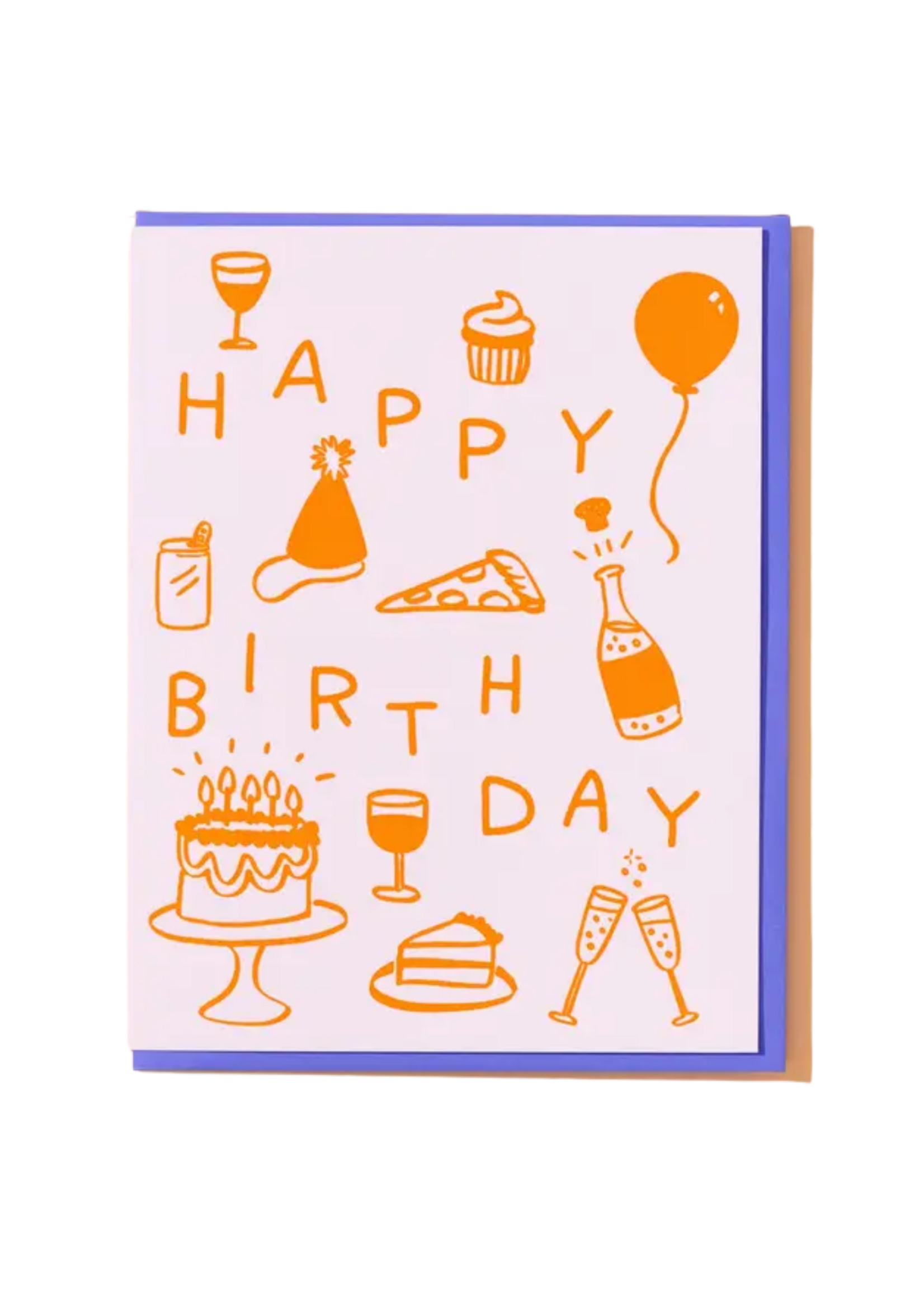 And Here We Are Birthday Card - Birthday Icons