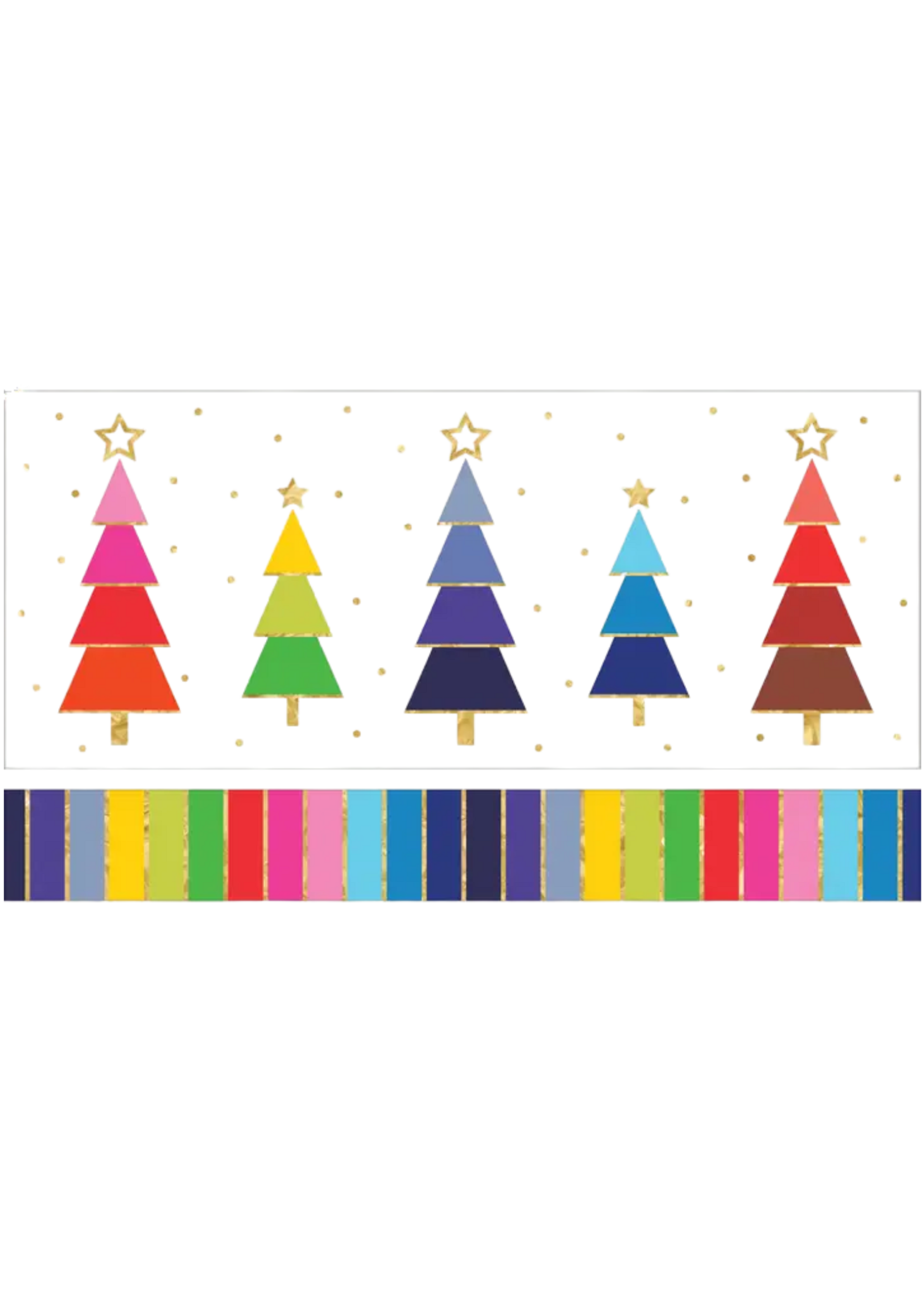 Jillson & Roberts Rainbow Trees Money Holder