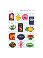 Kish B. Designs Fruit Sticker Sheet