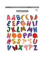 Pipsticks Fruit Alphabet Sticker Sheet Pack