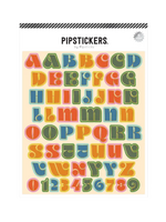 Pipsticks Big Alphabet Sticker Sheet Pack