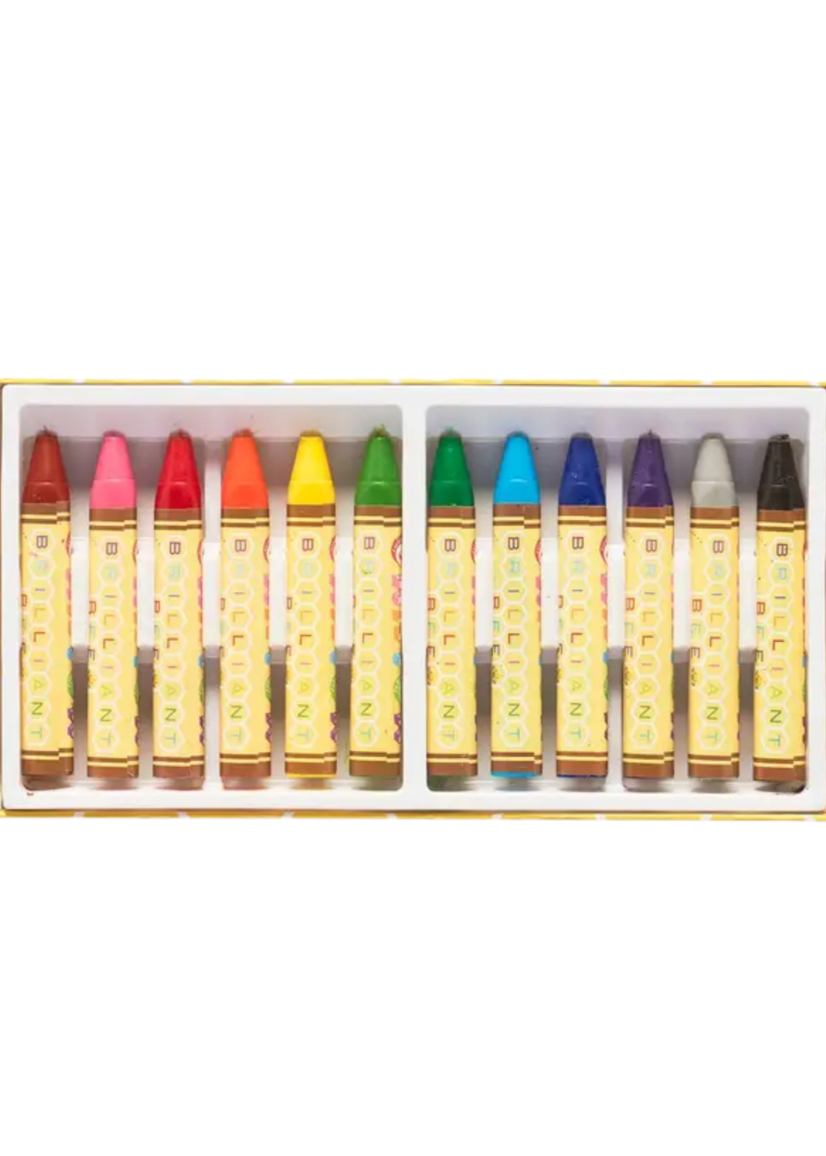 Ooly Brilliant Bee Crayons