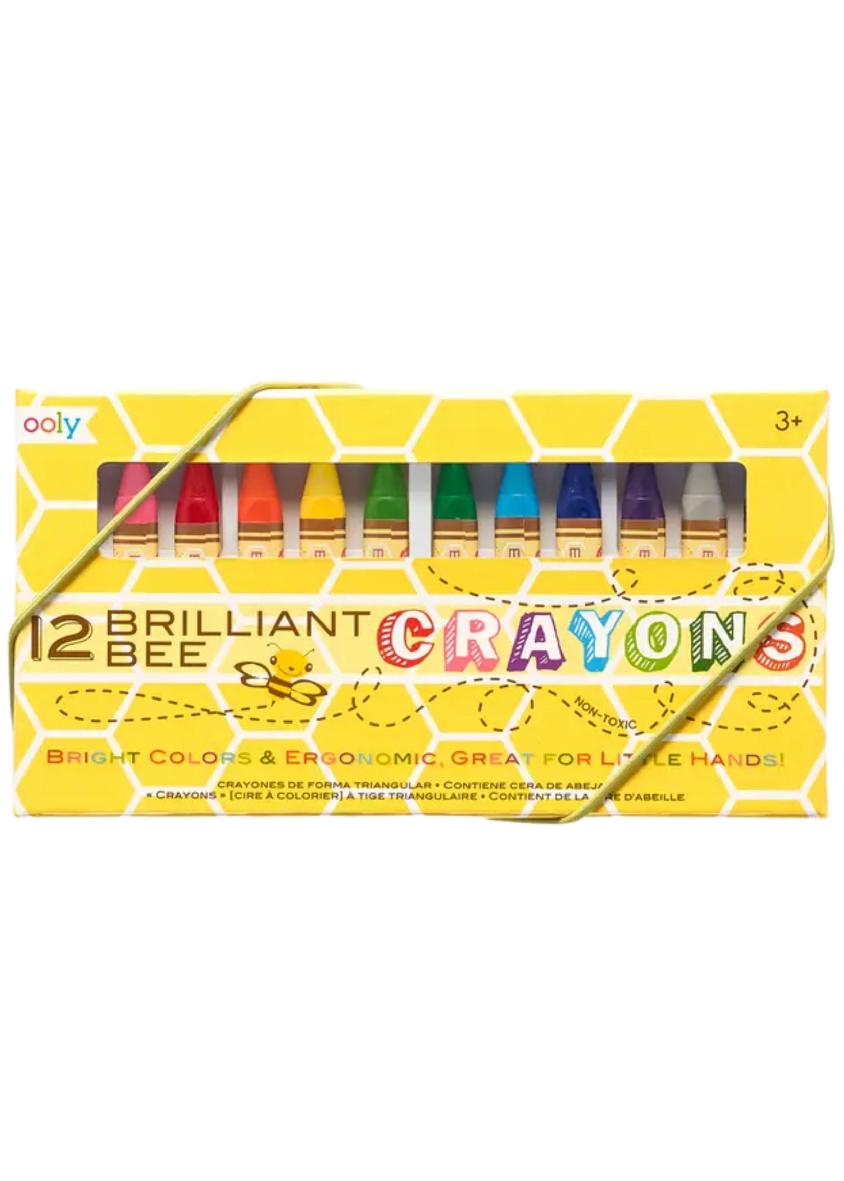 Ooly Brilliant Bee Crayons