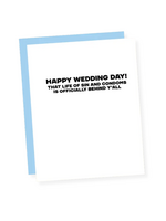 That's So Andrew Wedding Card - Life of Sin & Condoms Is Officially Behind You