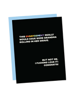 That's So Andrew Engagement Card - EnGAYgment