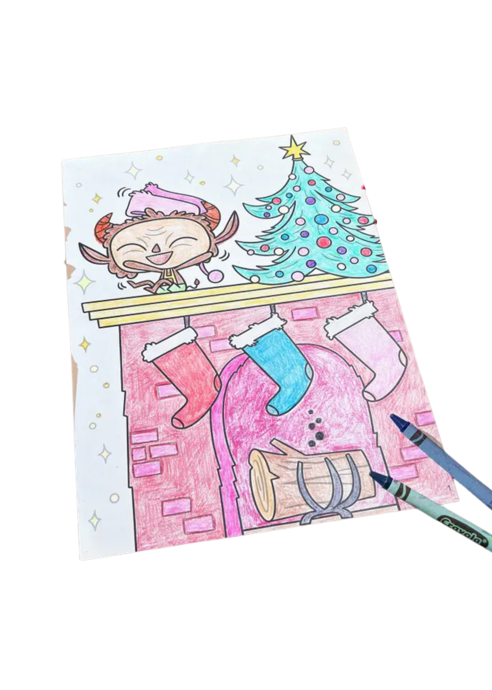 Hazy Dell Press Hazy Dell Christmas Coloring Book