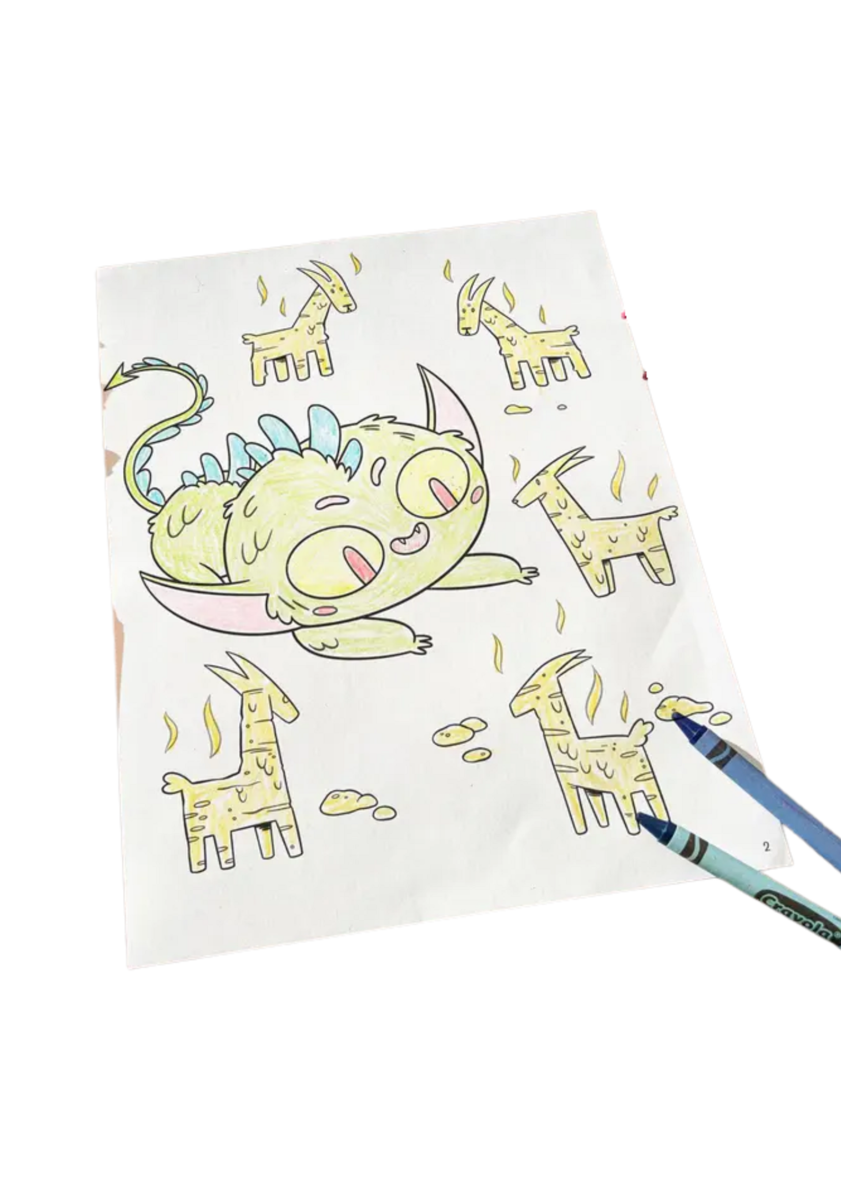 Hazy Dell Press Hazy Dell Cryptids Coloring Book