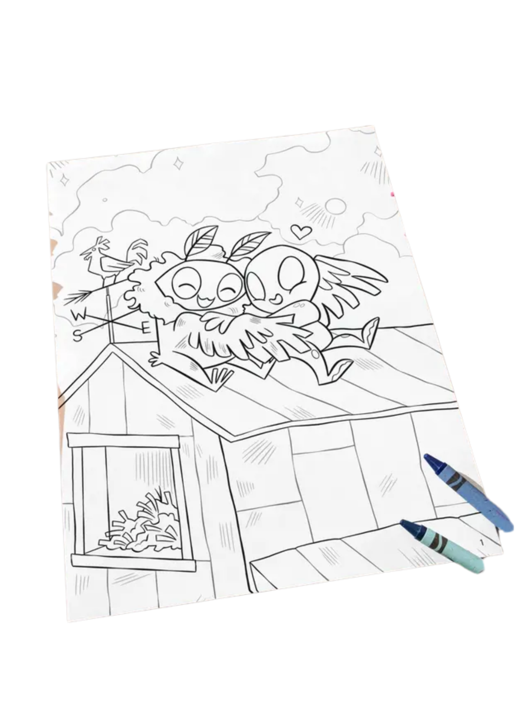 Hazy Dell Press Hazy Dell Cryptids Coloring Book