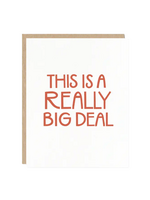 odd daughter paper co. Congratulations Card - This Is A Really Big Deal