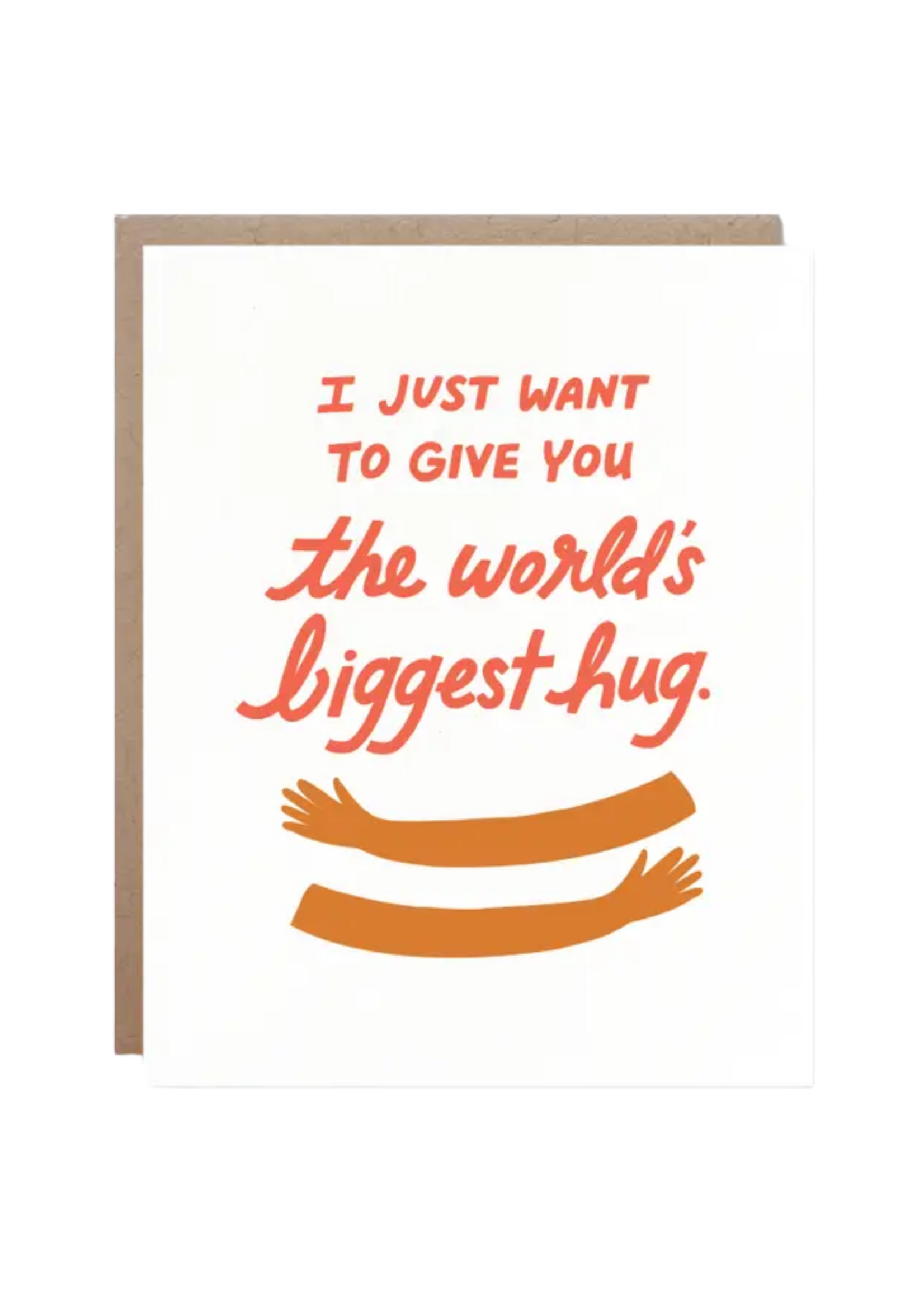 odd daughter paper co. Encouragement Card - Biggest Hug