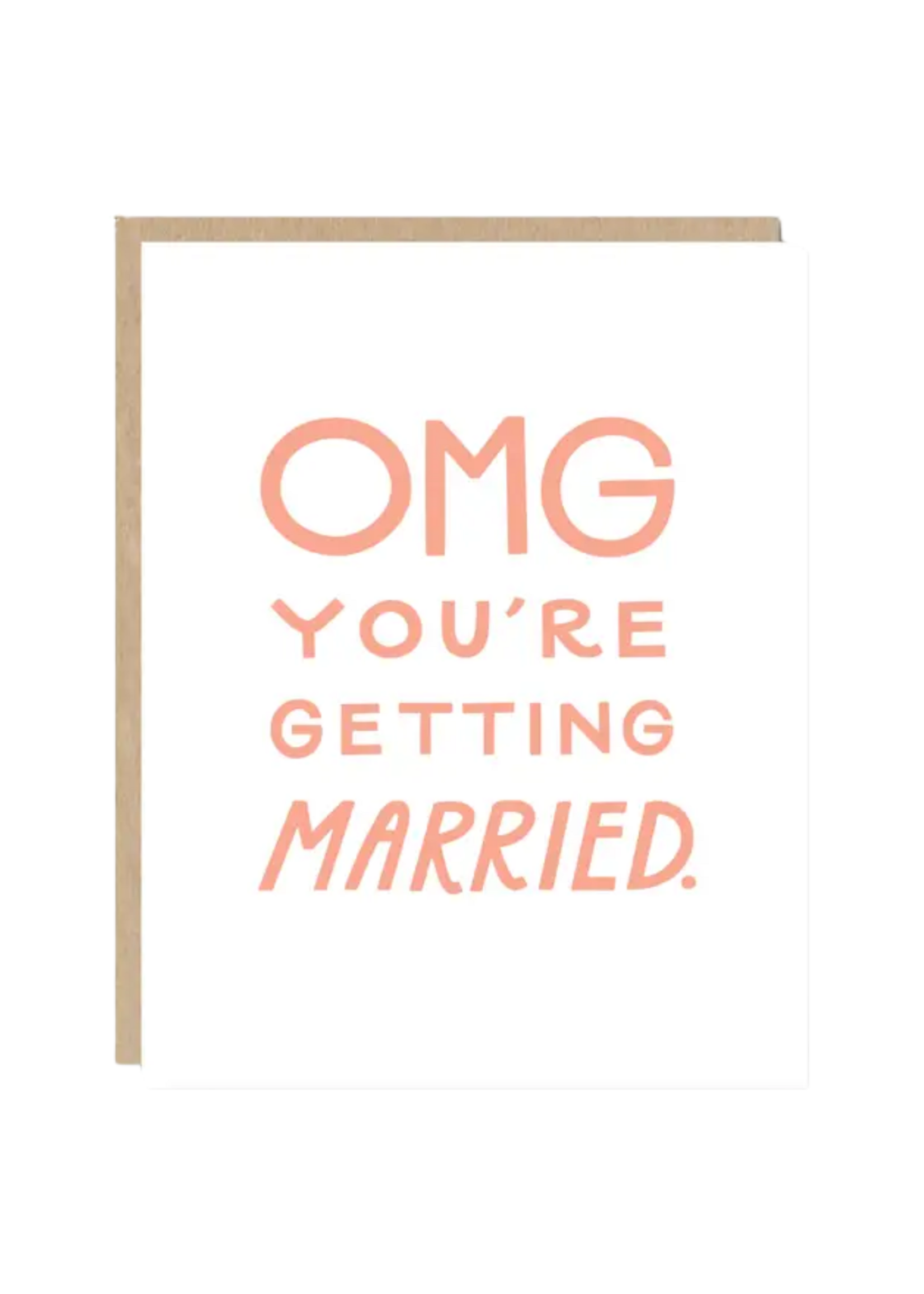 odd daughter paper co. Wedding Card - OMG You're Getting Married