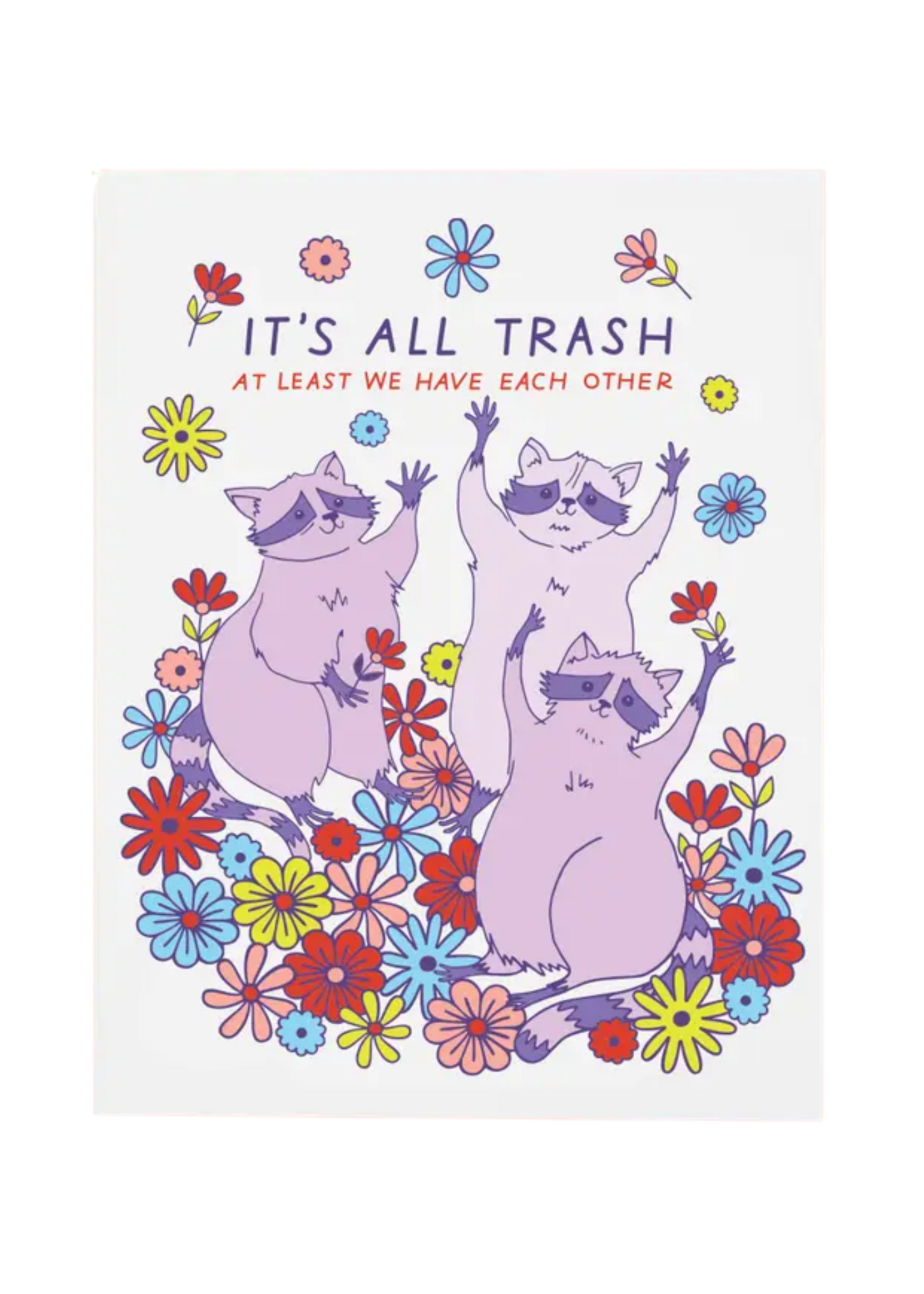 The Good Twin Love Card - It's All Trash