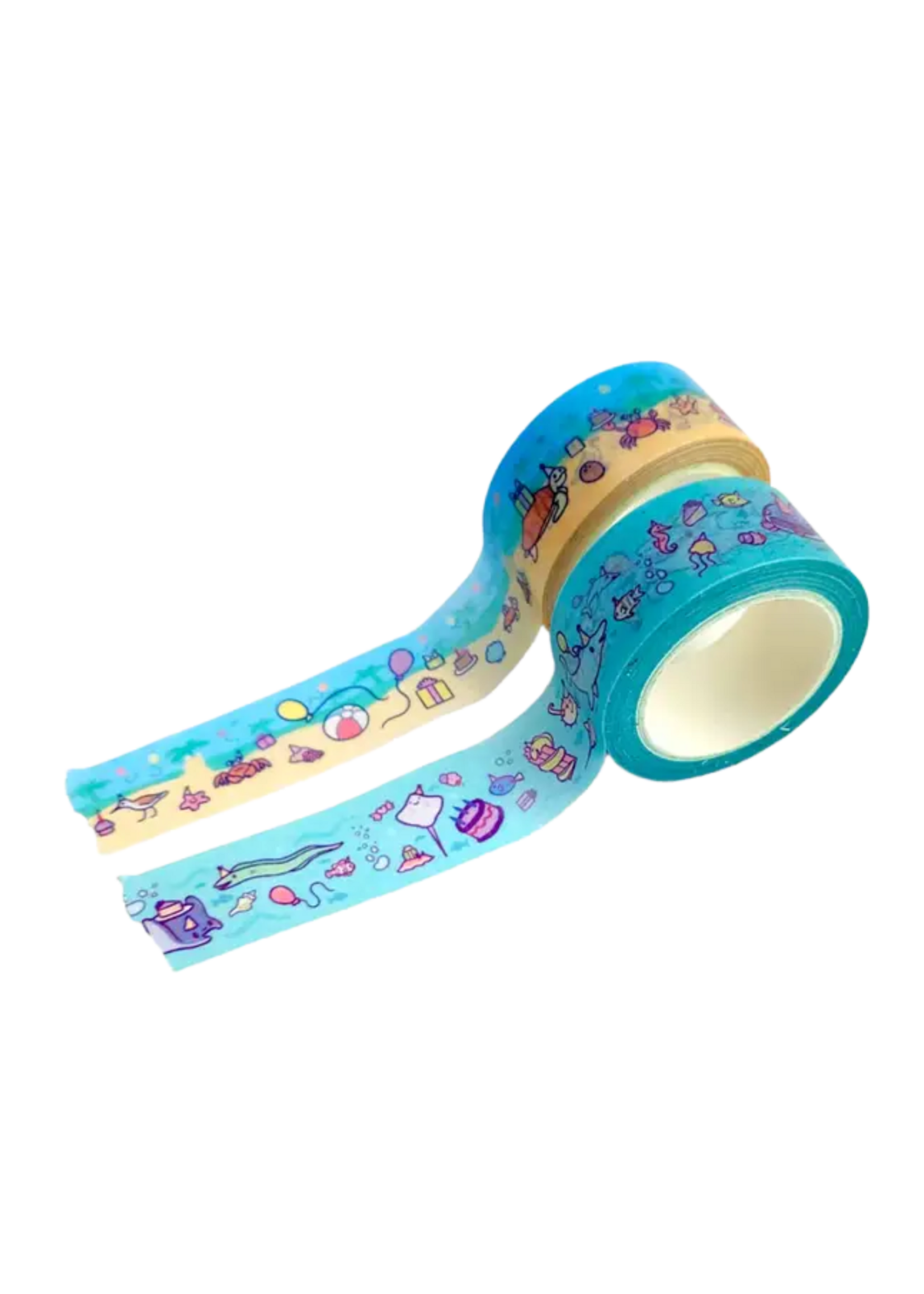 Turtle's Soup Ocean Party Washi Tape Set