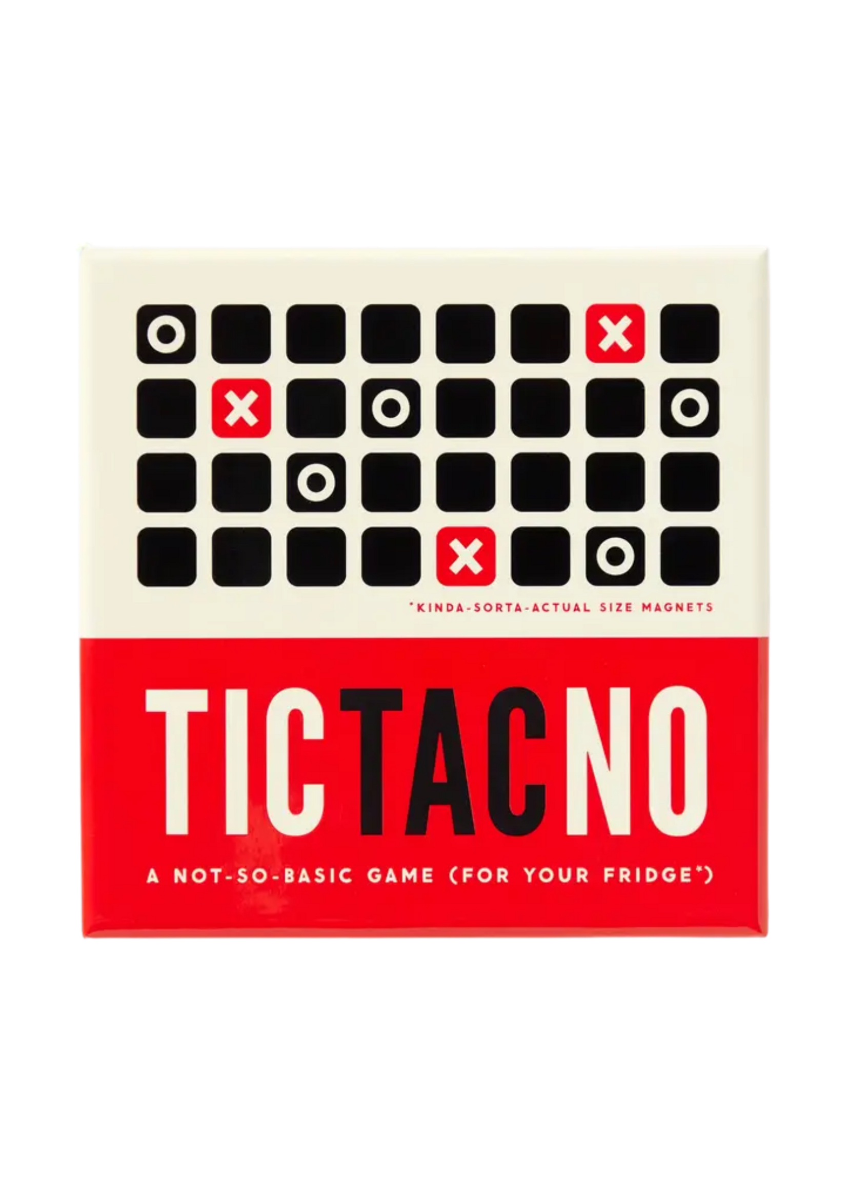 Chronicle Books Tic Tac No Magnetic Fridge Game