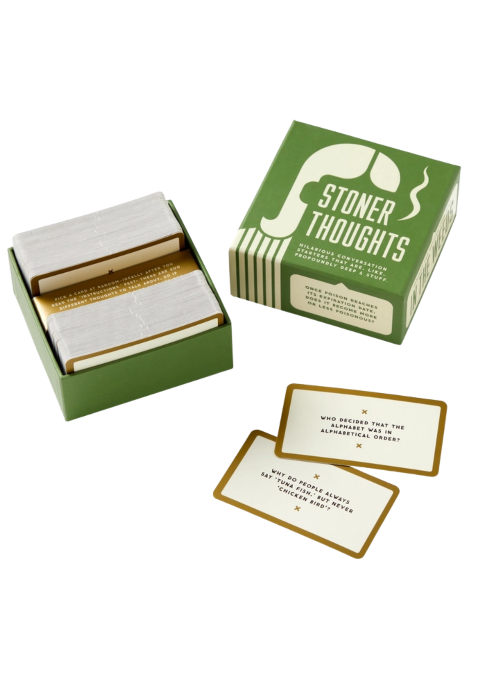 Chronicle Books Stoner Thoughts Conversation Starters