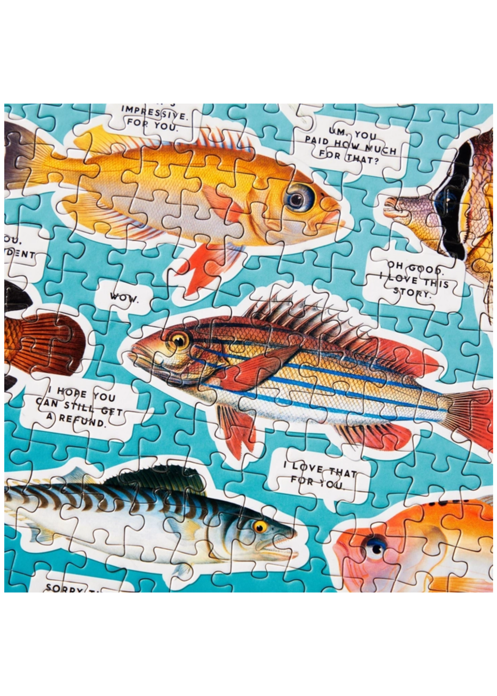 Ridley's Games Judgy Fish 1000 Piece Puzzle