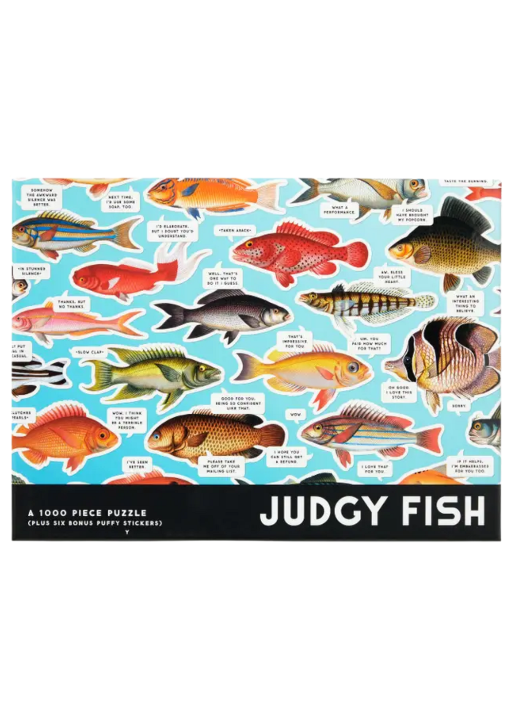 Ridley's Games Judgy Fish 1000 Piece Puzzle