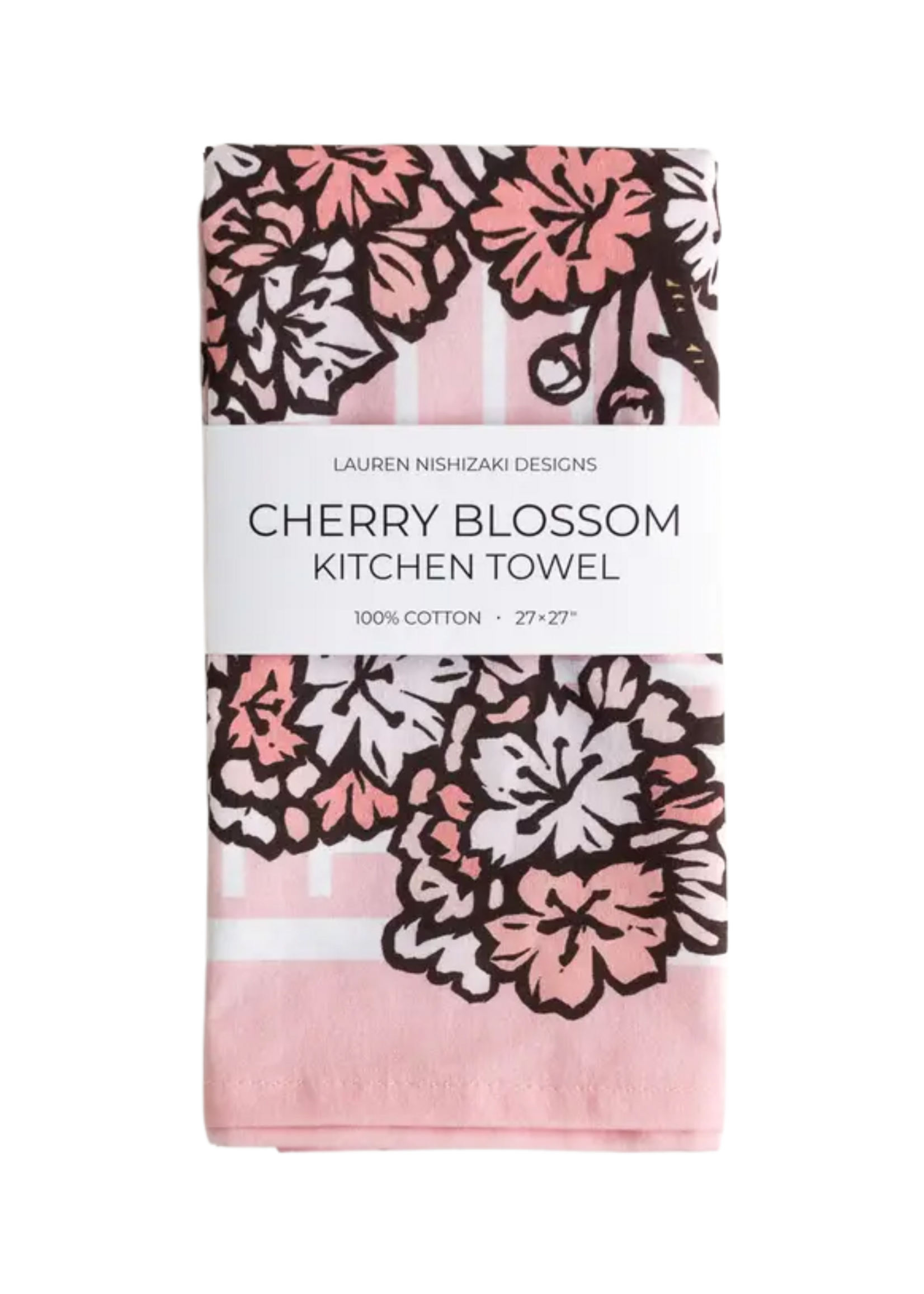 Lauren Nishizaki Designs Cherry Blossom Kitchen Towel