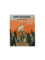 Sticker Girl Sunset Sasquatch Enamel Pin