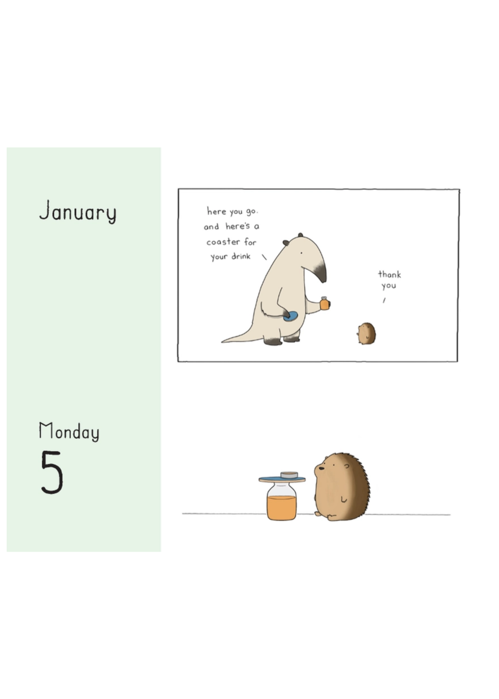 Chronicle Books Little World of Liz Climo 2026 Daily Calendar