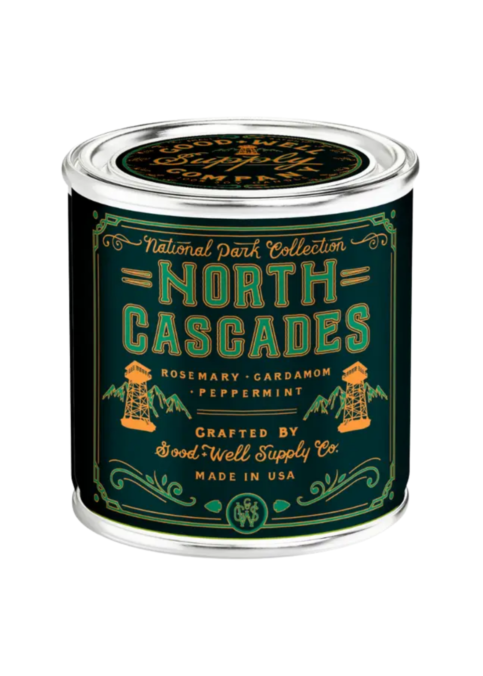 Good & Well Supply Co. North Cascades National Park Candle