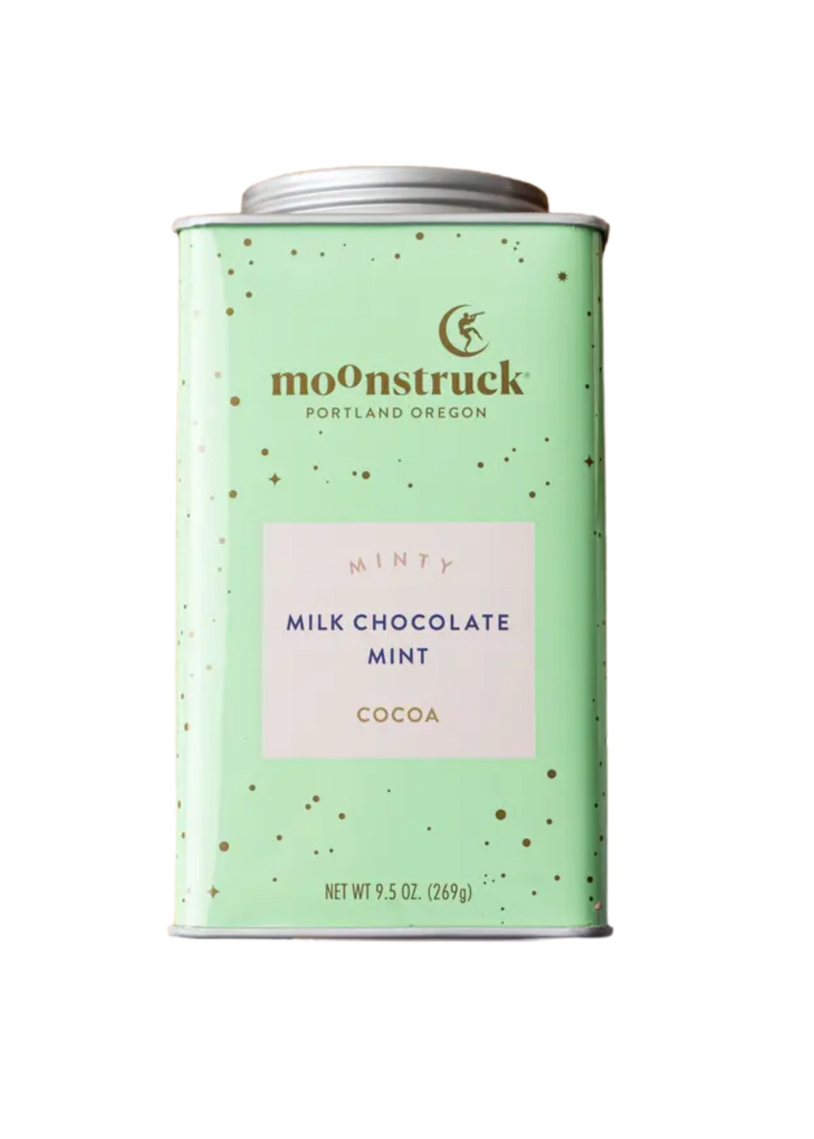 Moonstruck Chocolate Co Mint Chocolate Hot Cocoa Mix Tin