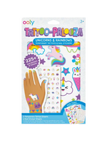 Ooly Unicorns and Rainbows Temporary Tattoo and Nail Stickers