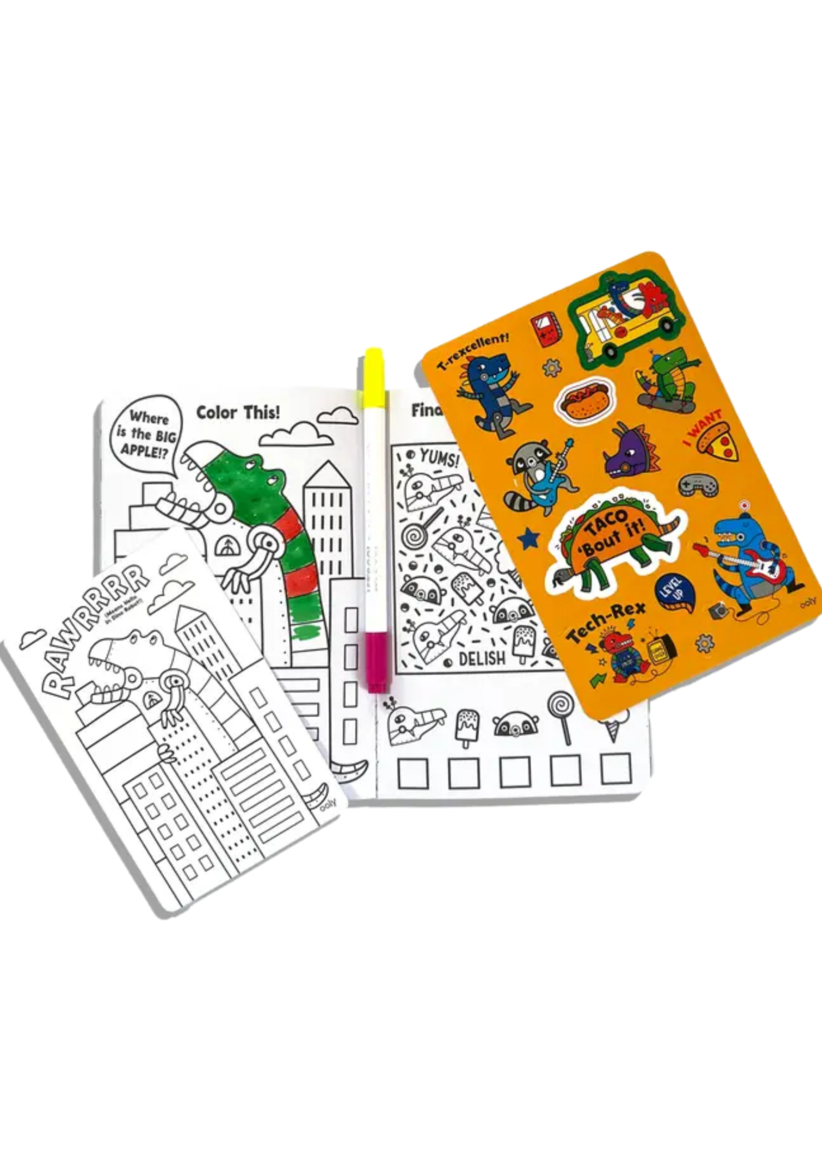 Ooly Kitty In The City Activity Kit