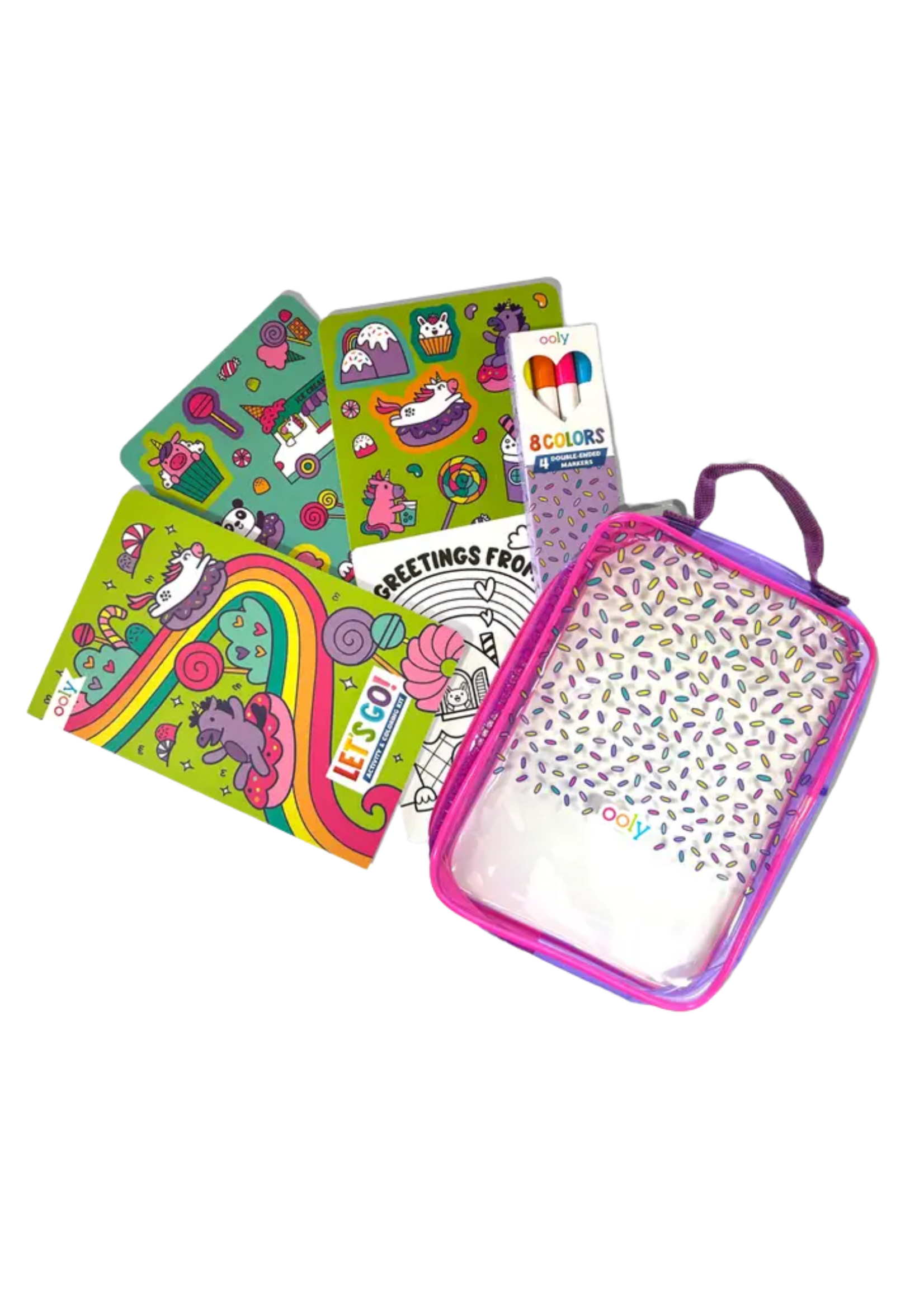 Ooly Unicorn Candy Town Activity Kit
