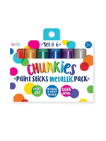 Ooly Chunkies Metallic Paint Sticks