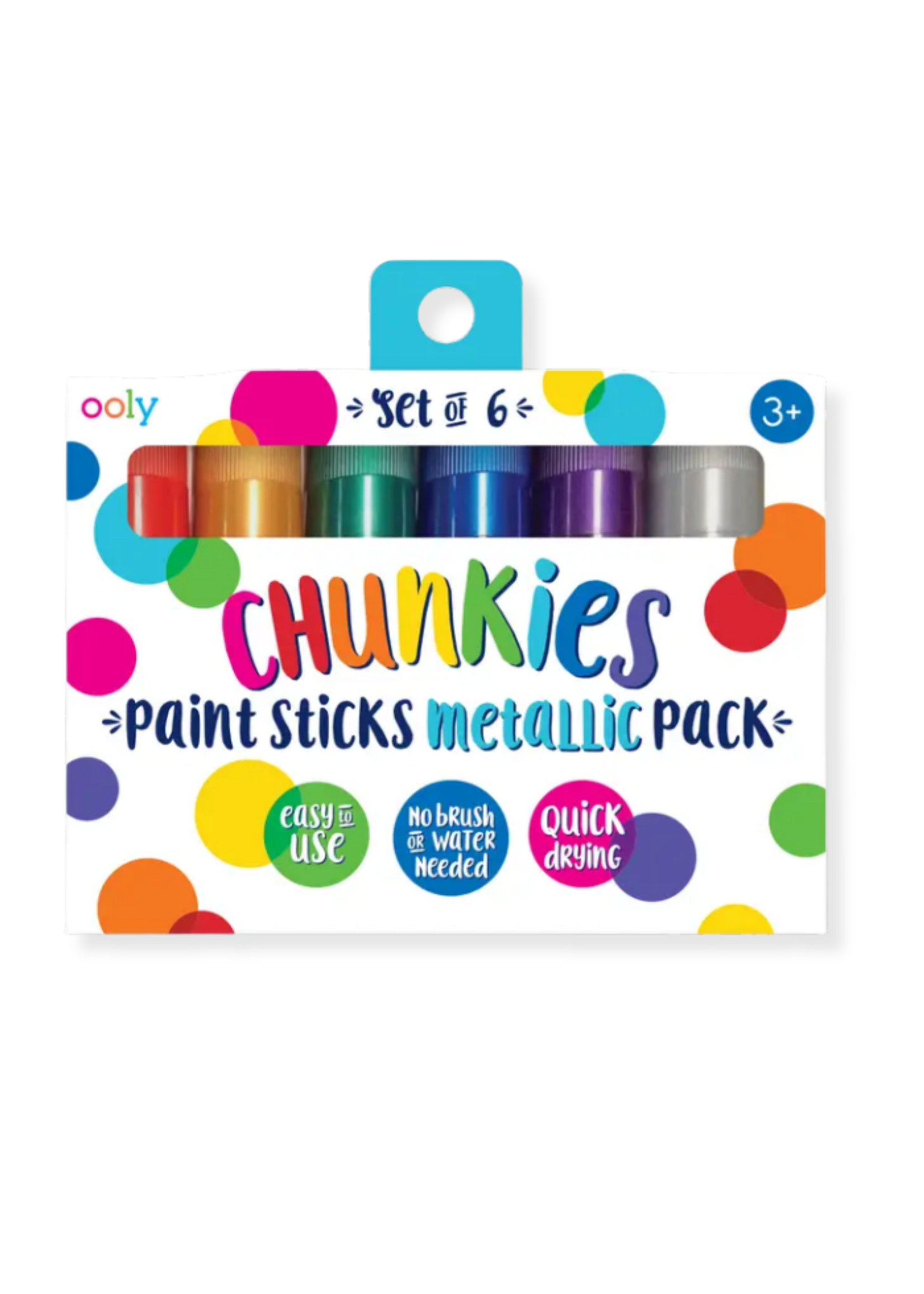 Ooly Chunkies Metallic Paint Sticks