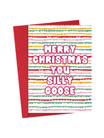 R is for Robo Holiday Card - Silly Goose