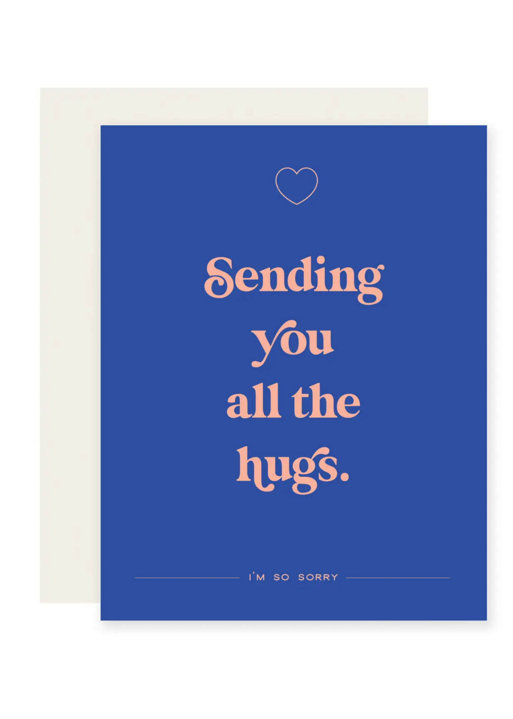 Paloma Paper Co. Sympathy Card - All The Hugs