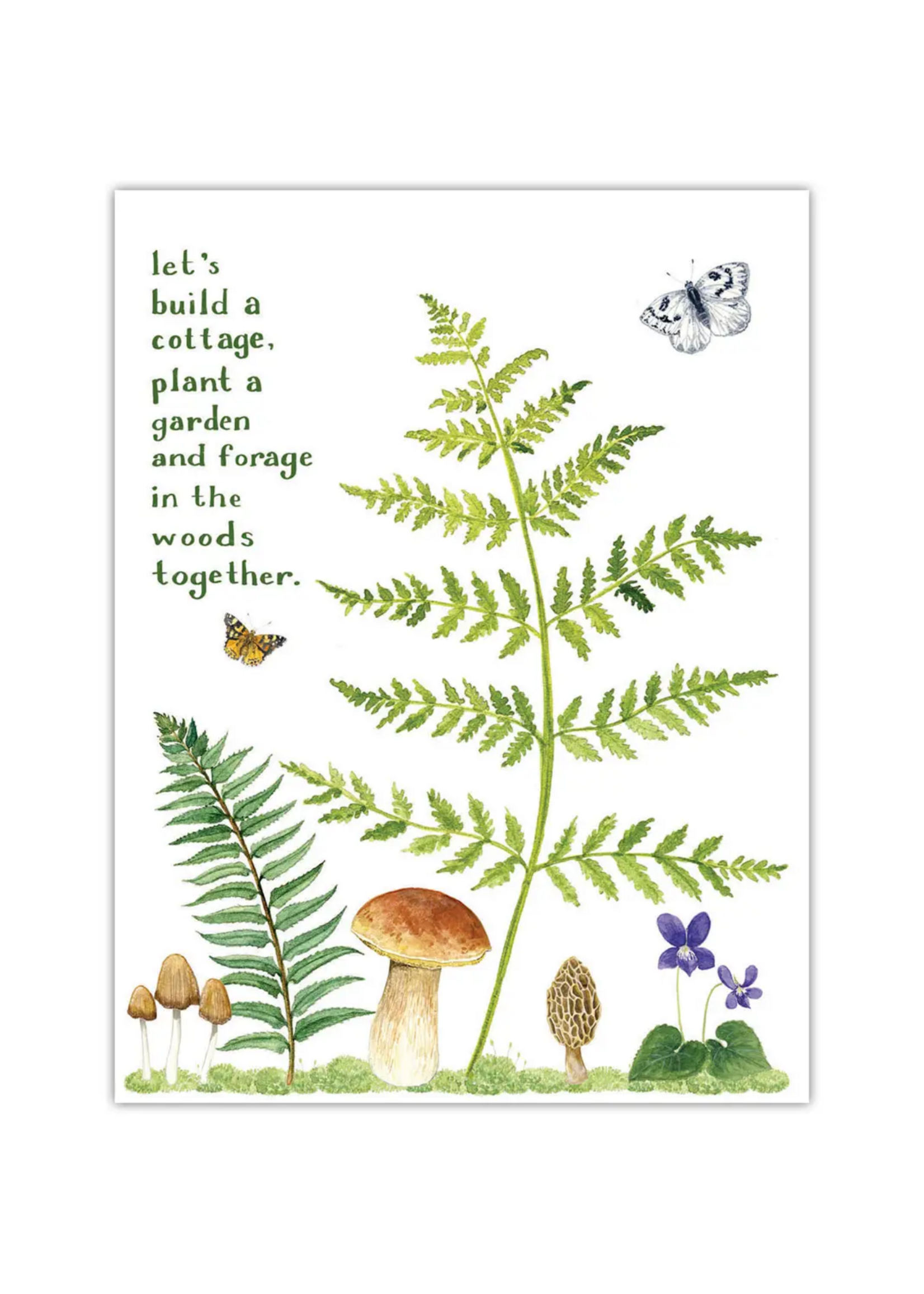 Yardia Love Card - Let's Build A Cottage