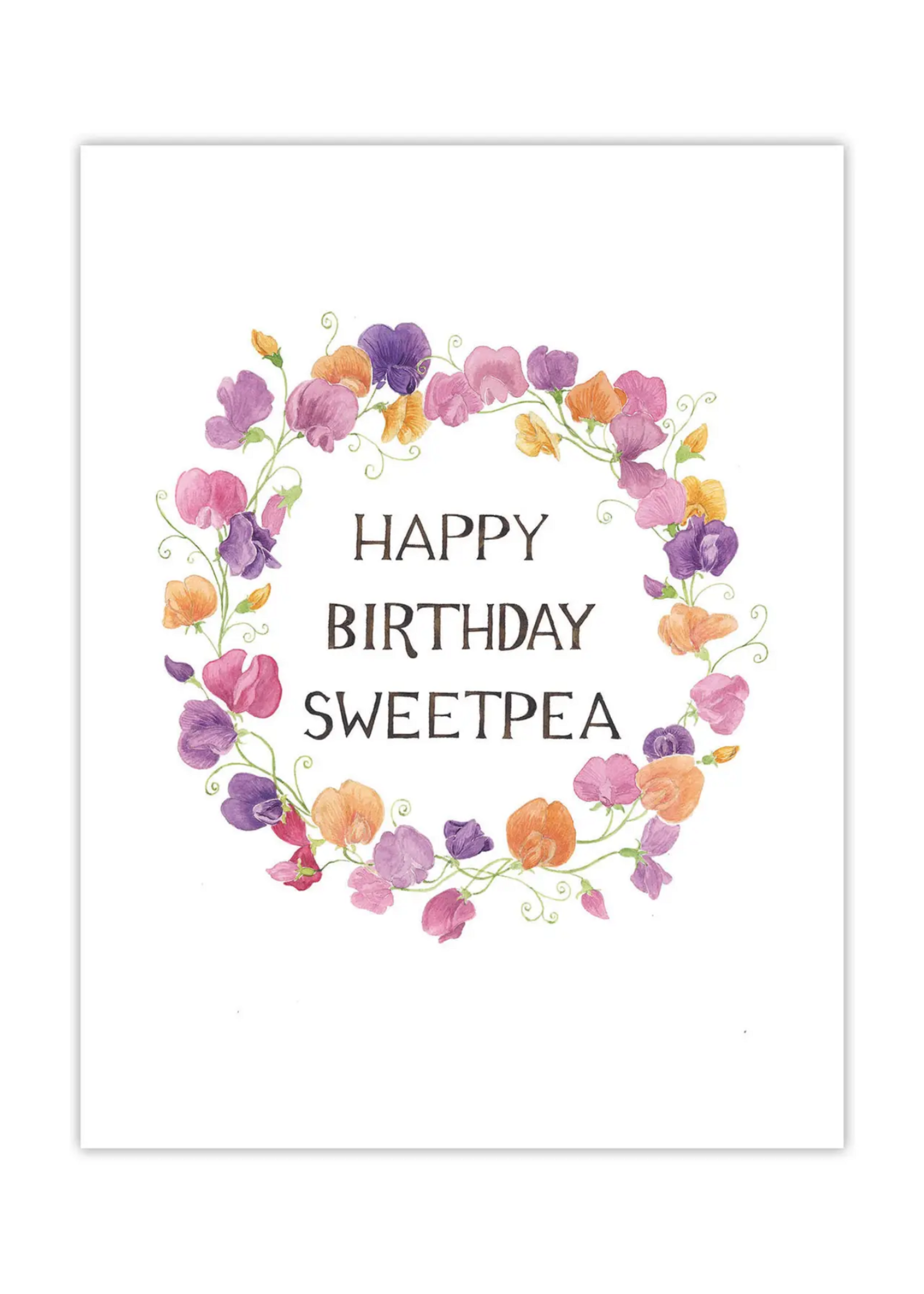 Yardia Birthday Card - Sweetpea