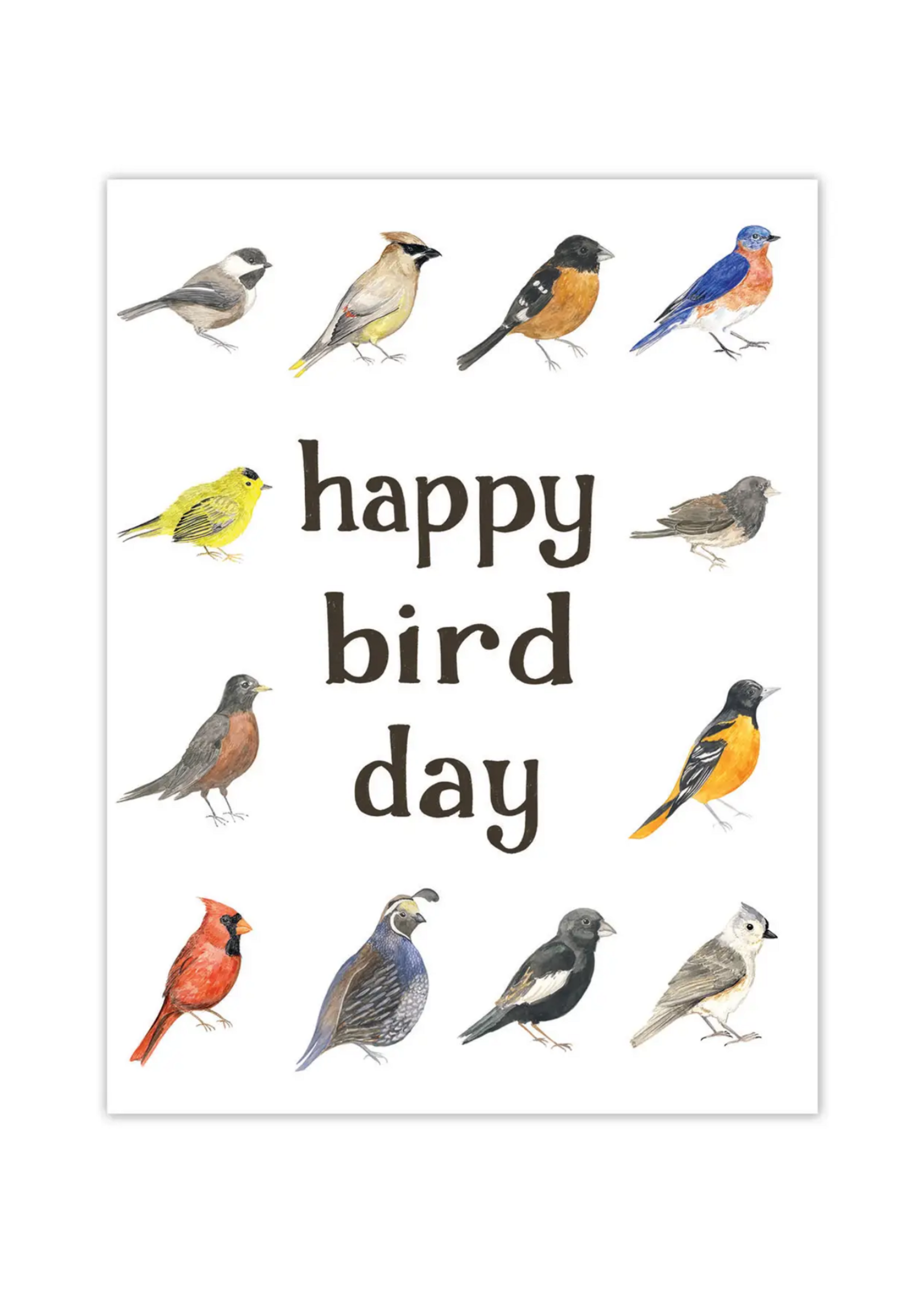 Yardia Birthday Card - Happy Bird Day