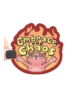 Turtle's Soup Embrace The Chaos Sticker