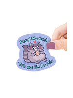 Turtle's Soup Feed Me And Tell Me I'm Pretty Sticker