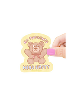 Turtle's Soup No Thoughts Head Empty Sticker