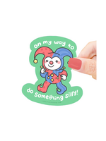 Turtle's Soup On My Way To Do Something Silly Sticker