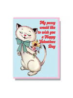Smitten Kitten Valentine's Day Card- My Pussy