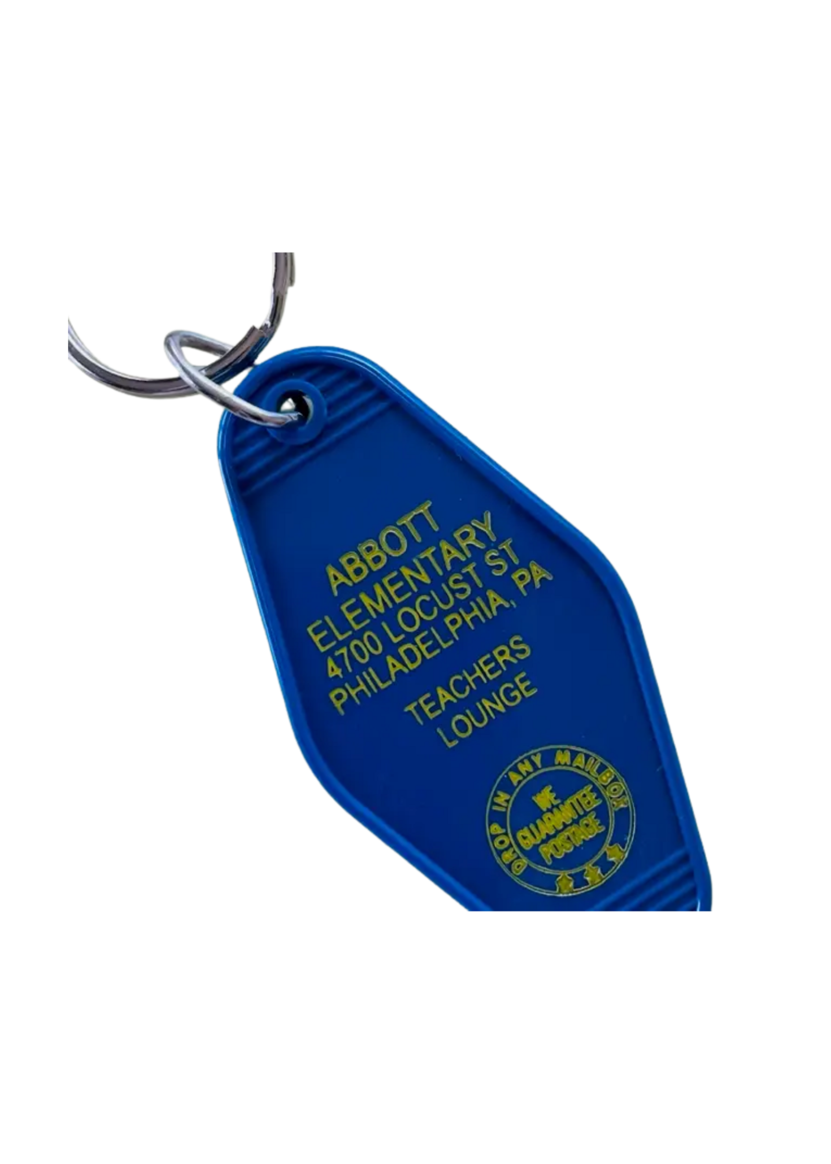 The 3 Sisters Design Co Abbott Elementary Motel Fob Keychain