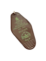 The 3 Sisters Design Co Cryptid Field Research Org. (Bigfoot) Motel Fob Keychain