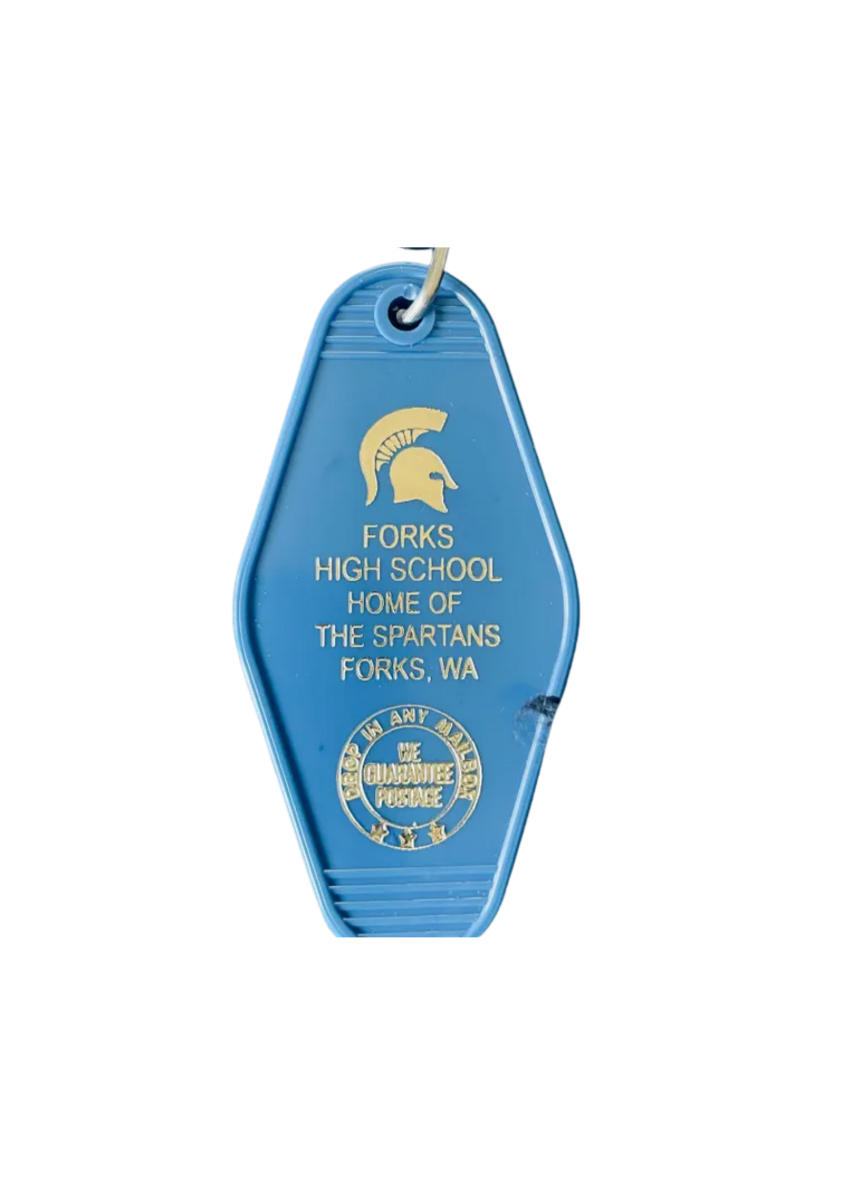 The 3 Sisters Design Co Forks High School (Twilight) Motel Fob Keychain